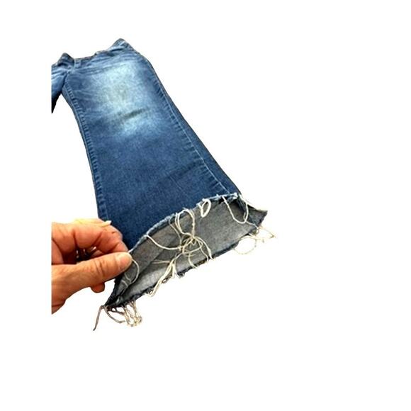 Wit & Wisdom Jeans Size‎ 6, Comfy, Distressed, Elastic Lined waistband, Raw Hem - Picture 6 of 10
